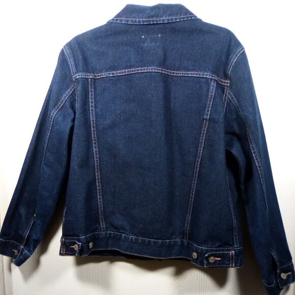 NWOT Arizona Jean Company Denim Jacket Large - Picture 6 of 9